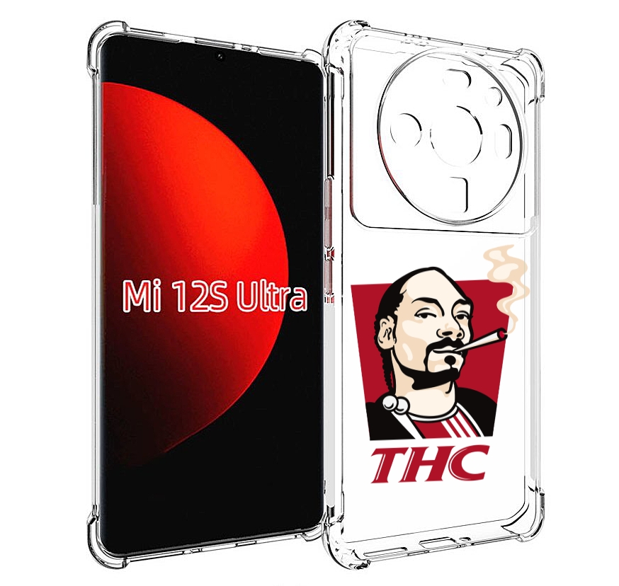 

Чехол MyPads THC для Xiaomi 12S Ultra, Прозрачный, Tocco