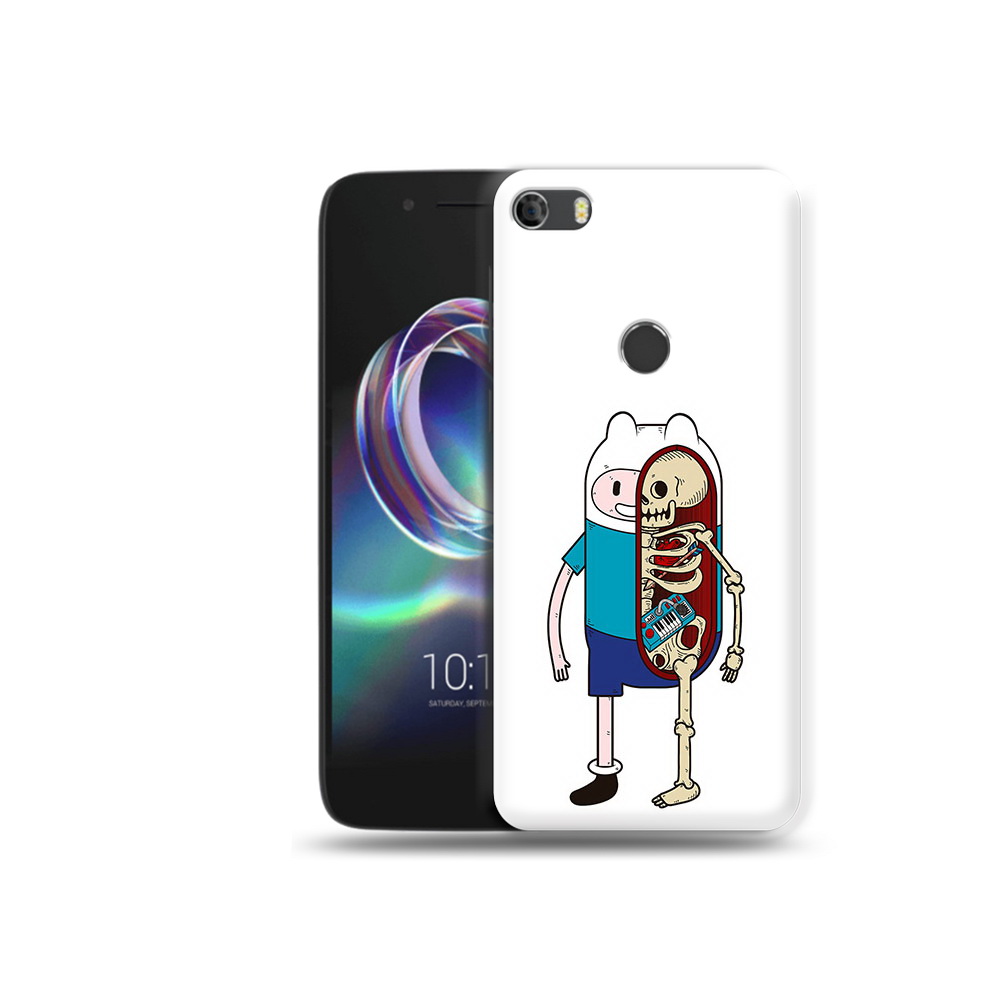 

Чехол MyPads Tocco для Alcatel Idol 5 Финн скелет (PT82010.678.187), Прозрачный, Tocco
