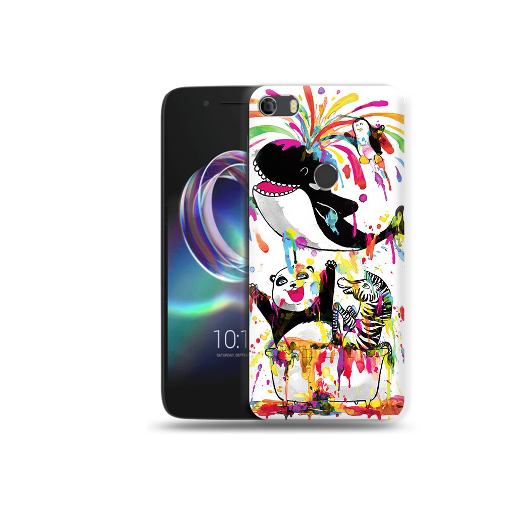 

Чехол MyPads Tocco для Alcatel Idol 5 Хиппи кит (PT82010.678.191), Прозрачный, Tocco