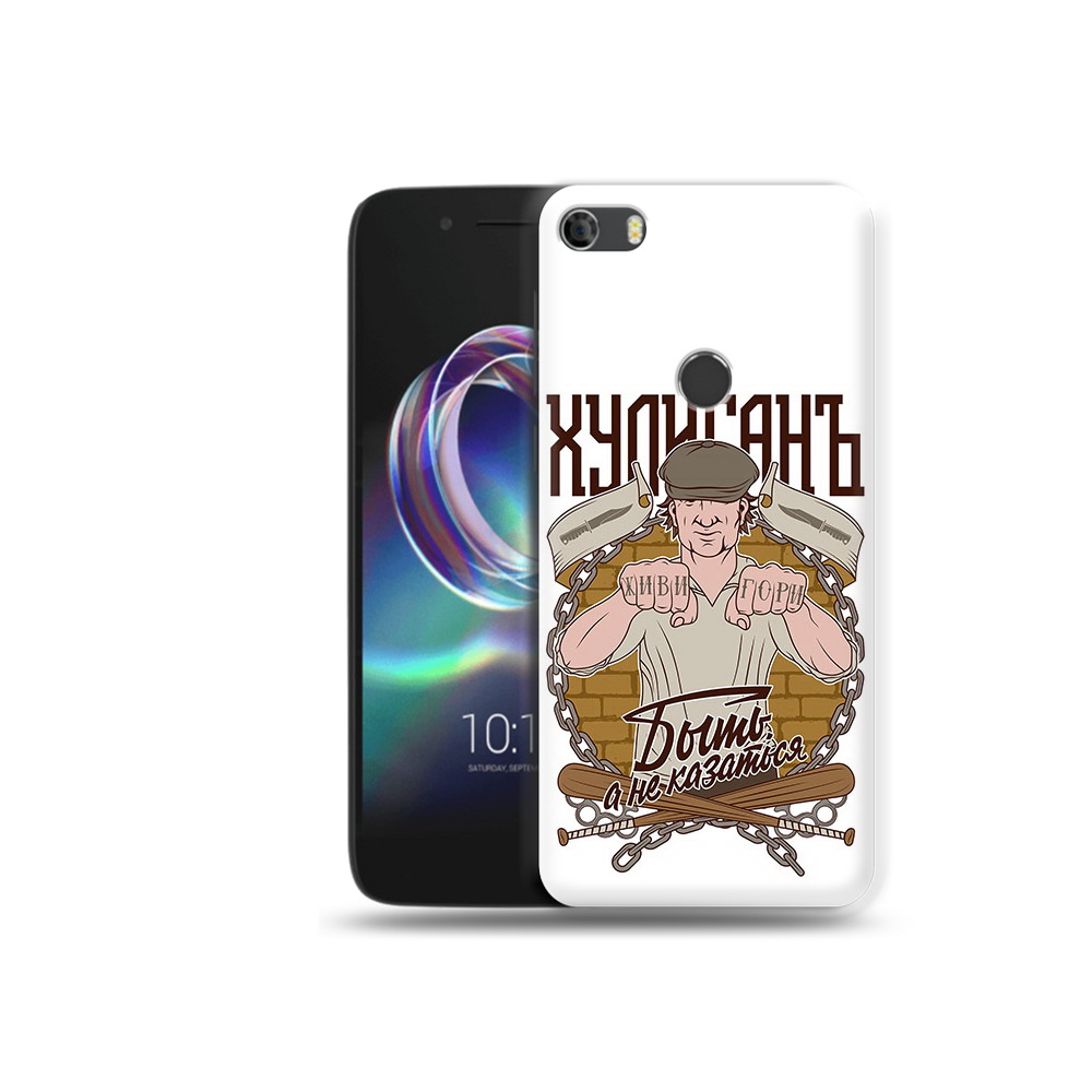 

Чехол MyPads Tocco для Alcatel Idol 5 Хулиган (PT82010.678.192), Прозрачный, Tocco