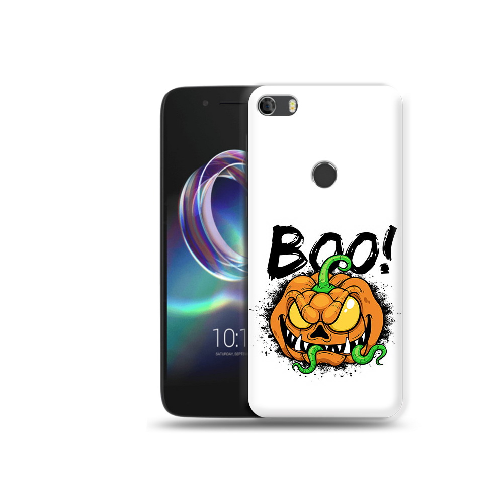 

Чехол MyPads Tocco для Alcatel Idol 5 Хэллоуин бу (PT82010.678.193), Прозрачный, Tocco