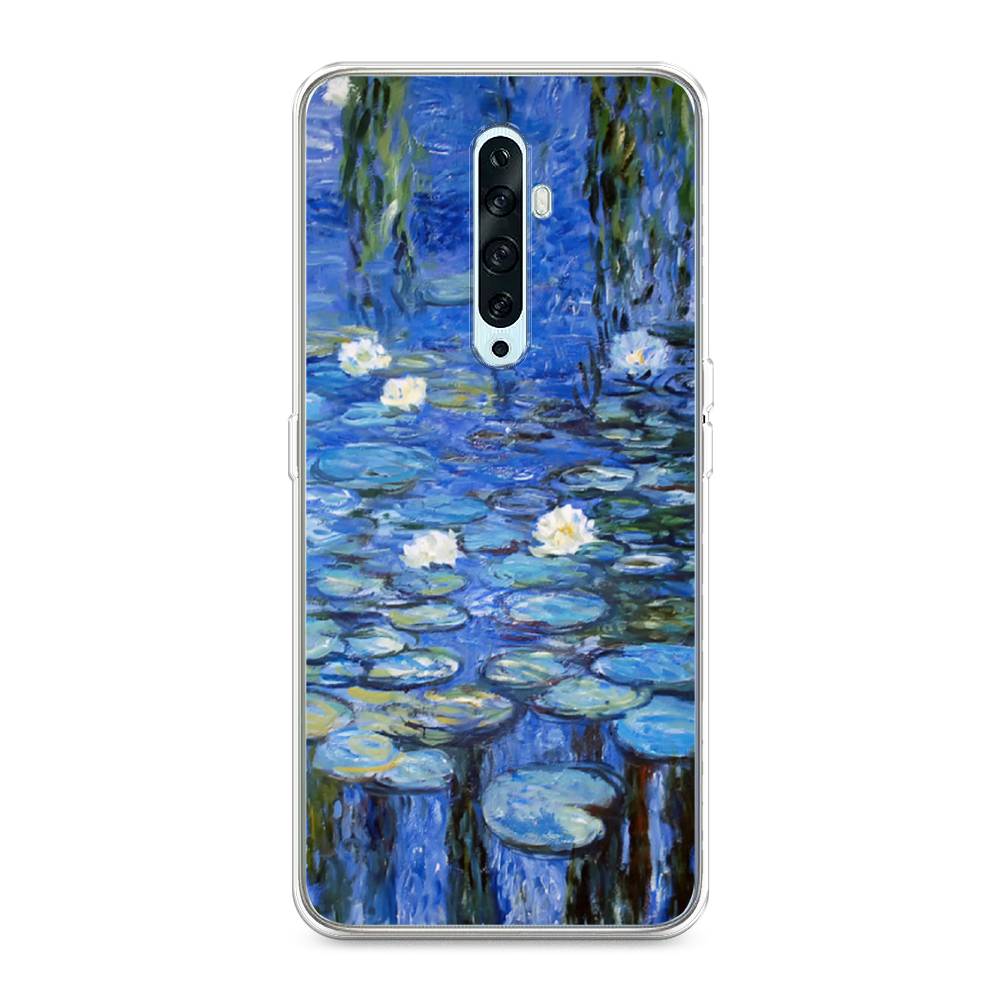 

Чехол на Oppo Reno 2Z "Нарисованный пруд", Синий;зеленый, 251850-4