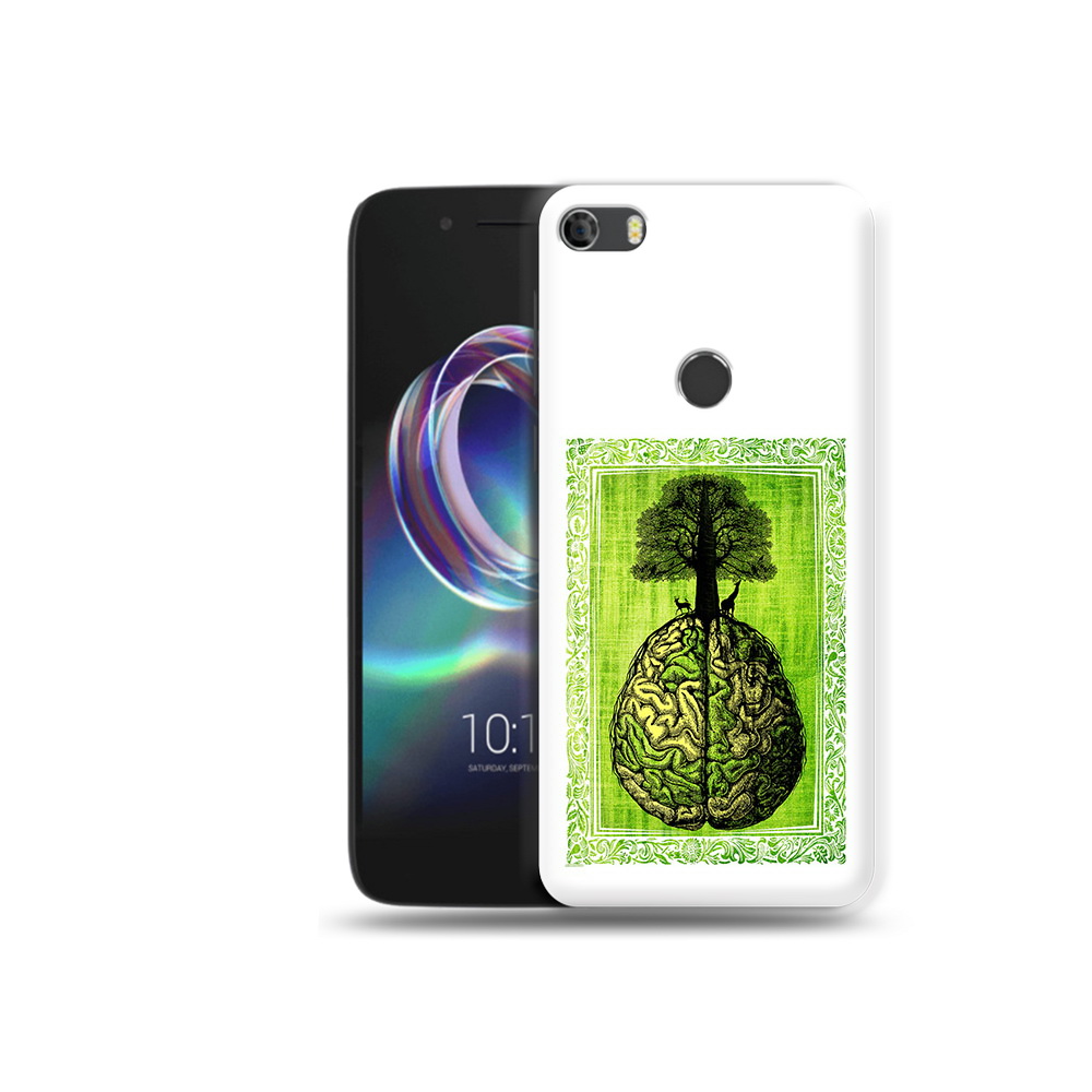 

Чехол MyPads Tocco для Alcatel Idol 5 абстракция здоровый мозг (PT82010.678.211), Прозрачный, Tocco