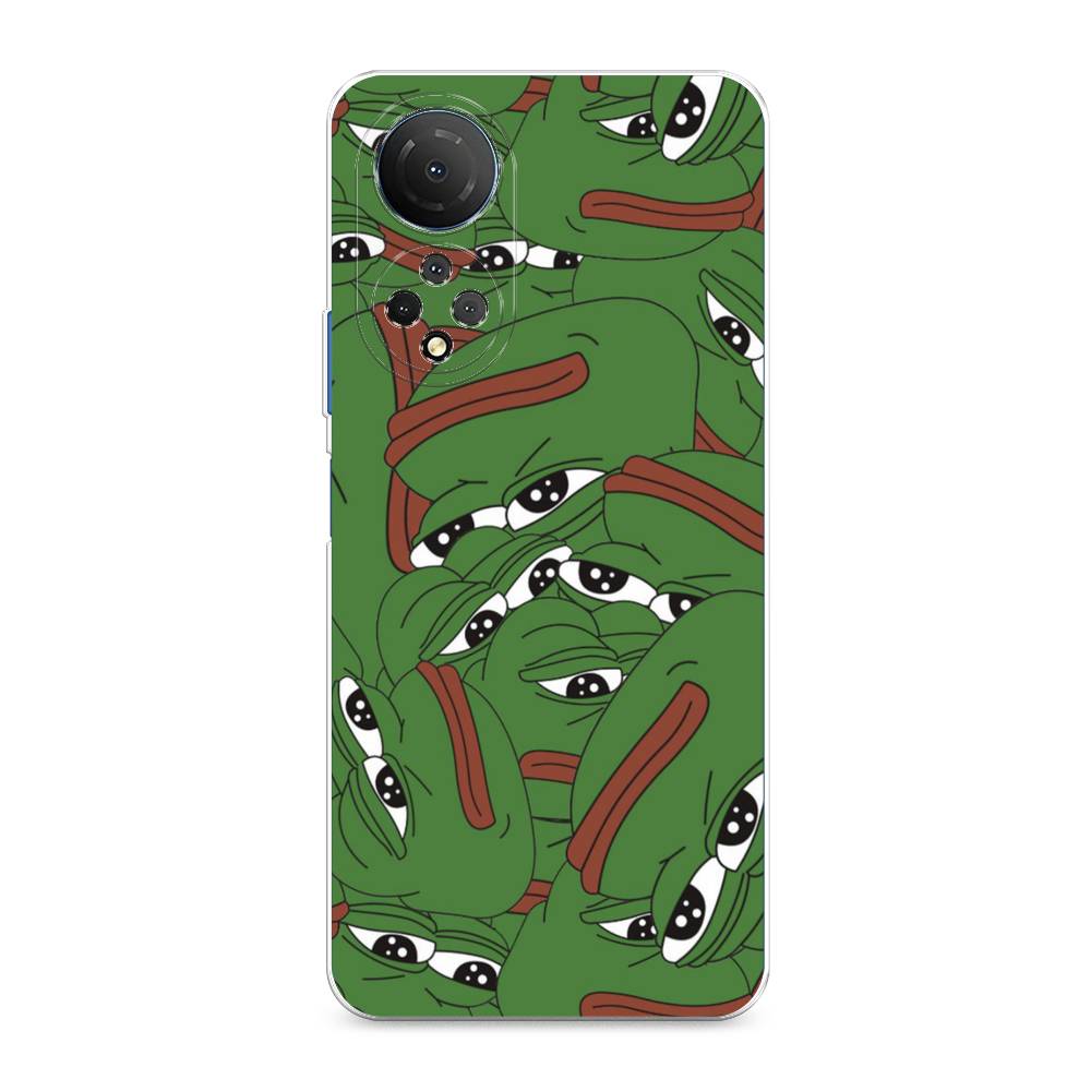

Чехол Awog на Honor X7 2022 "Печальный frog", Разноцветный, 6108850-9