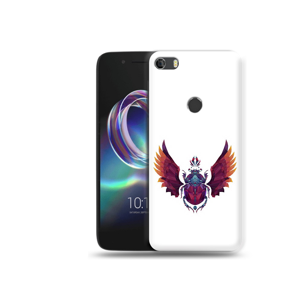 

Чехол MyPads Tocco для Alcatel Idol 5 алмазный скоробей (PT82010.678.219), Прозрачный, Tocco