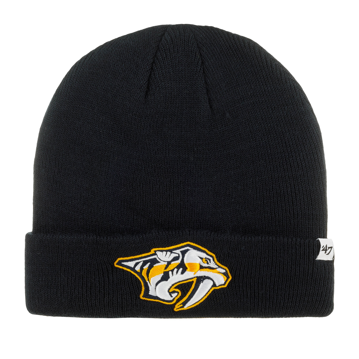 

Шапка бини унисекс 47 BRAND H-RKN30ACE-NY Nashville Predators NHL темно-синяя, Синий, H-RKN30ACE-NY Nashville Predators NHL