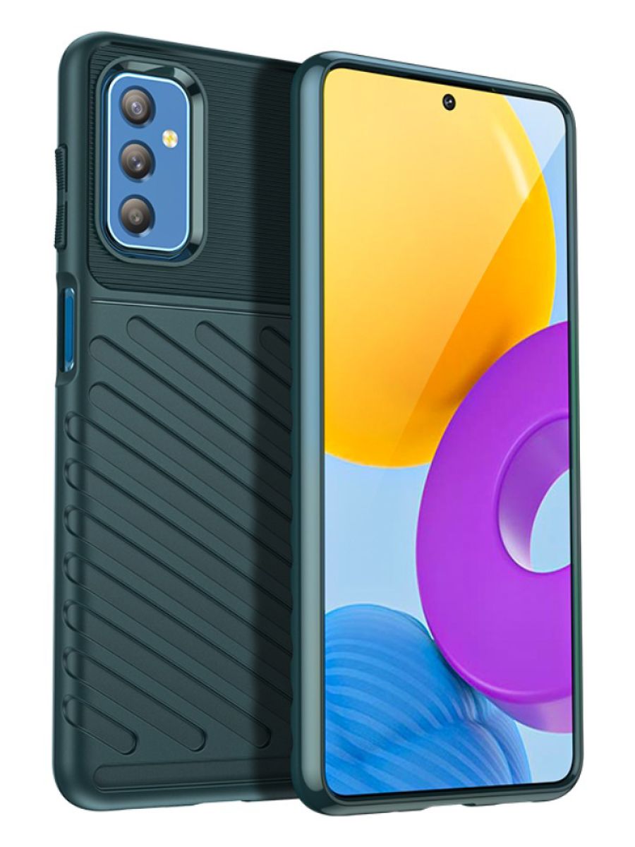 

Чехол Thunder для смартфона Samsung Galaxy M52 Зеленый