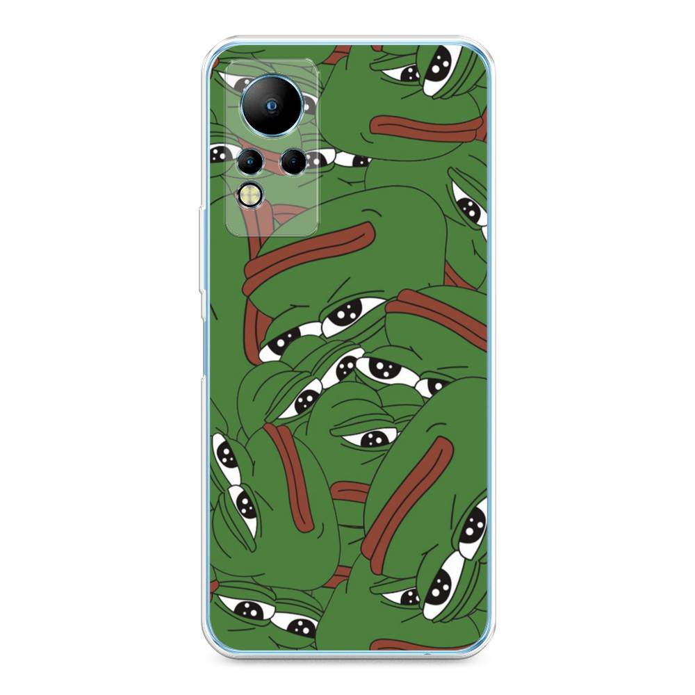 

Чехол Awog на Infinix Note 12 G88 "Печальный frog", Разноцветный, 3101850-9