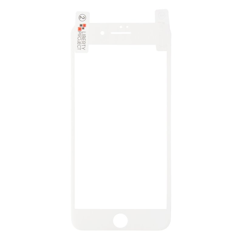 

Защитная пленка акриловая 3D "LP" для iPhone 6/6s Plus с белой рамкой (прозрачная)
