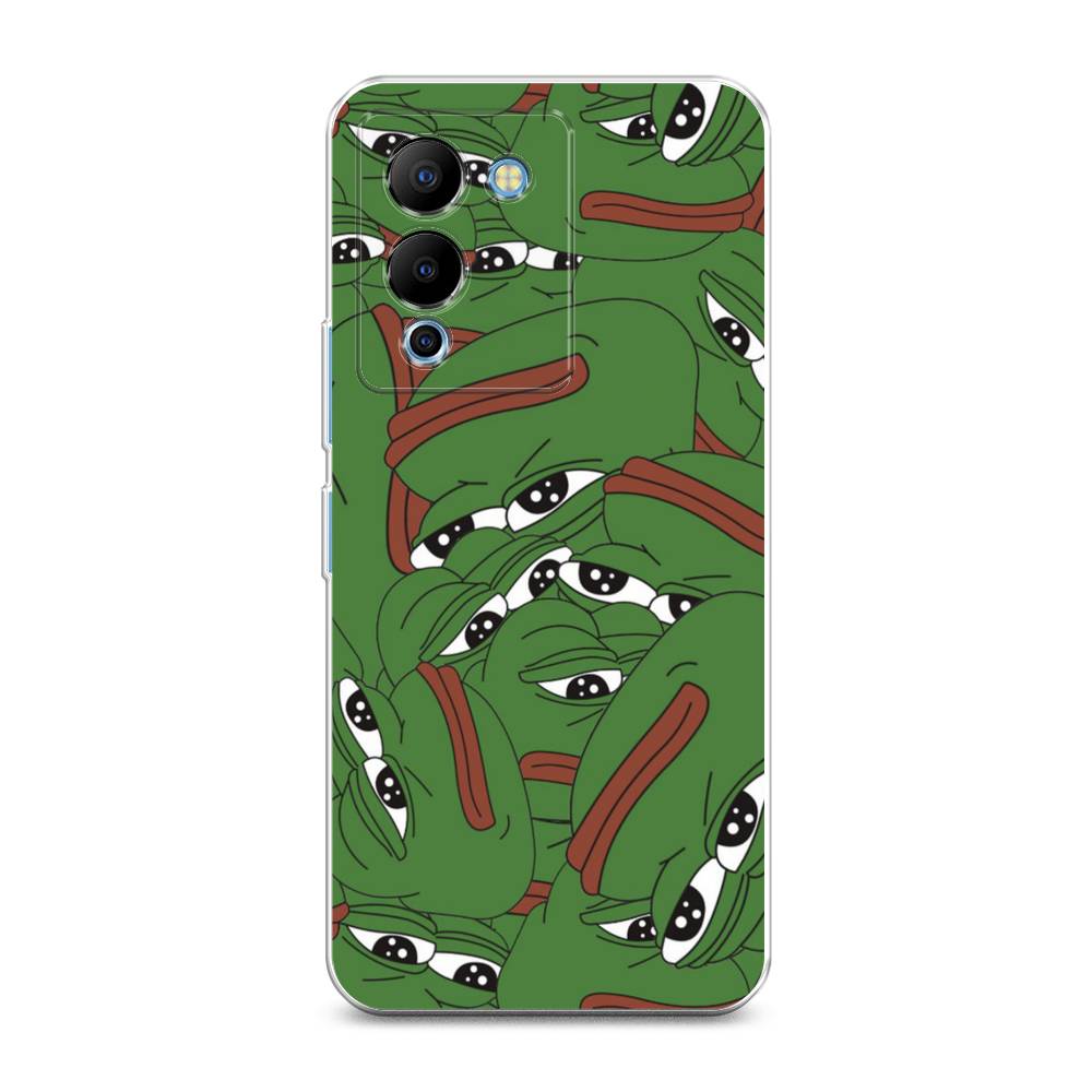 

Чехол Awog на Infinix Note 12 G96 "Печальный frog", Разноцветный, 3101550-9