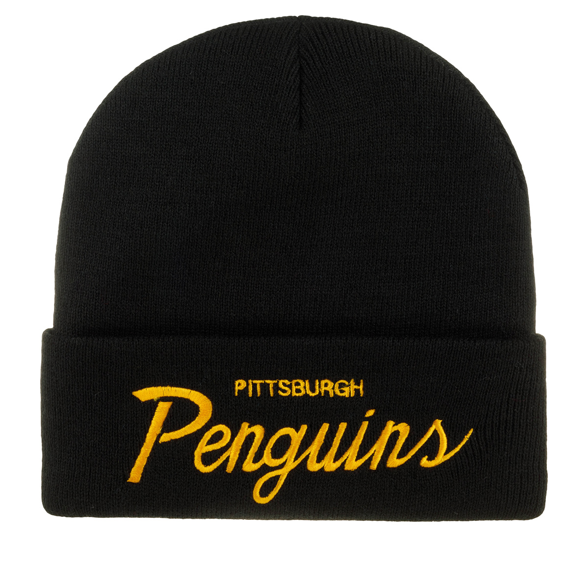 

Шапка унисекс Mitchell&Ness MN2-KK50Z-SCRIPCUF-PITP-BLK Pittsburgh черная, Черный, MN2-KK50Z-SCRIPCUF-PITP-BLK Pittsburgh Penguins NHL