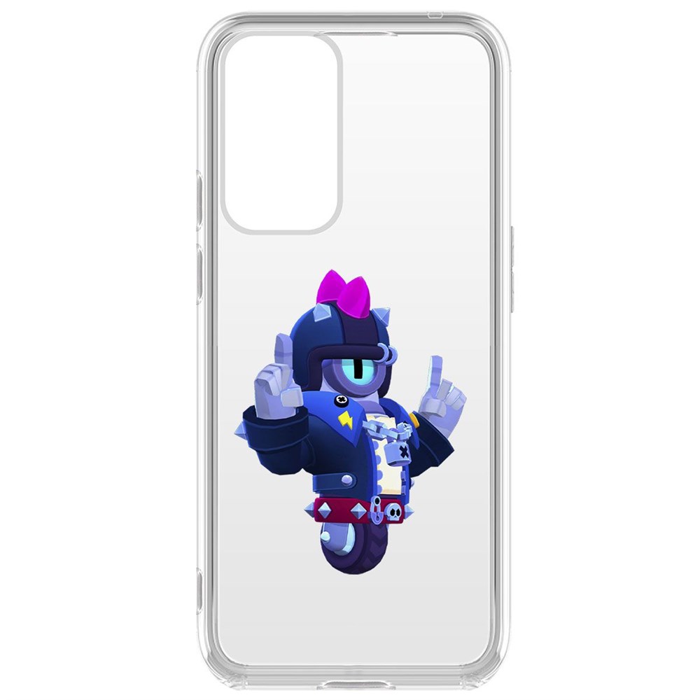 

Чехол-накладка Brawl Stars-Дикий Сту для OnePlus 9 Pro, Прозрачный
