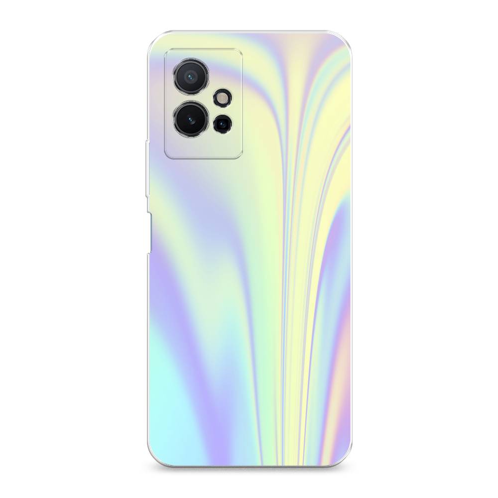 

Силиконовый чехол "Фиолетовая голограмма" на Vivo Y75 5G, Фиолетовая голограмма