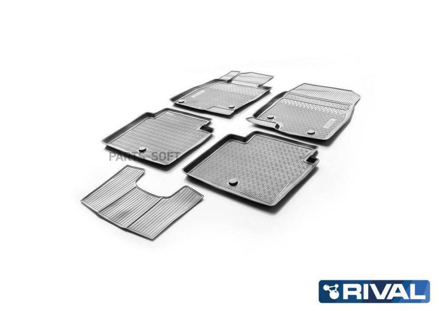

Коврики салона Mazda 6 III GJ SD 12-18- 1шт