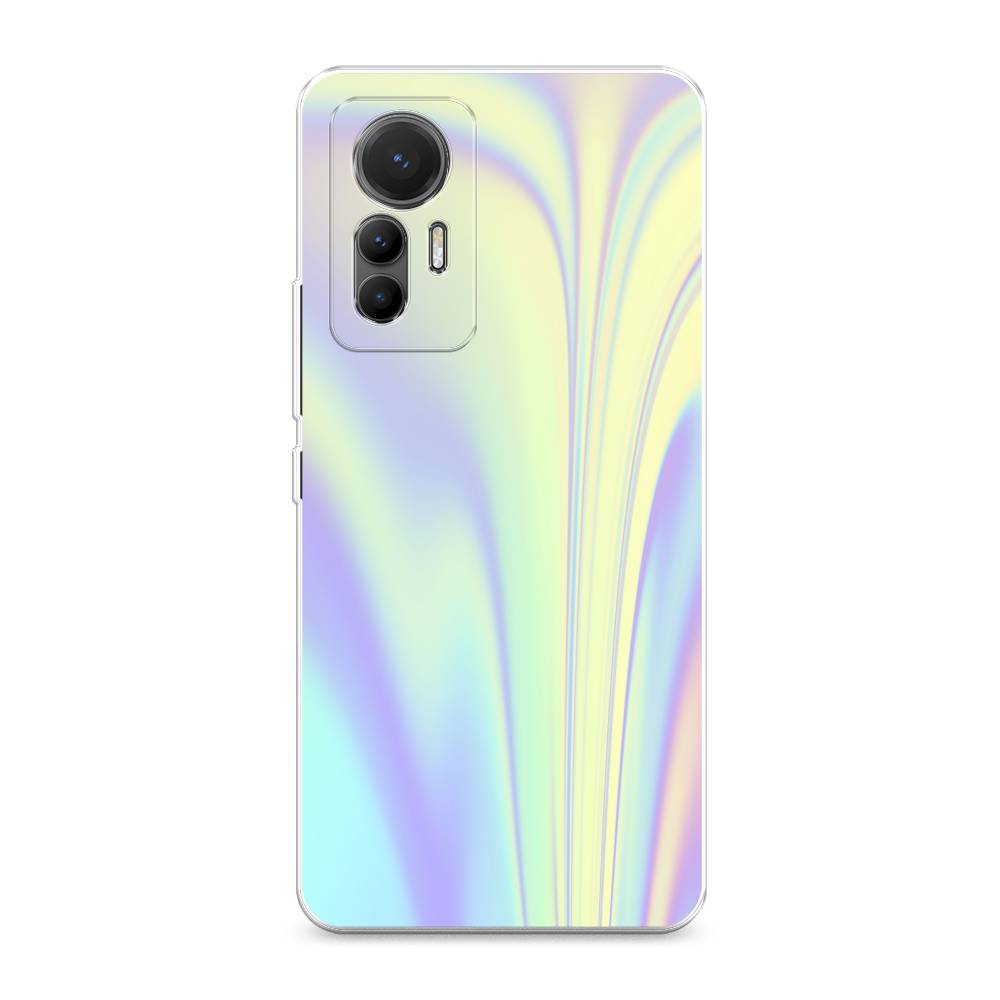 

Силиконовый чехол "Фиолетовая голограмма" на Xiaomi 12 Lite, Фиолетовая голограмма