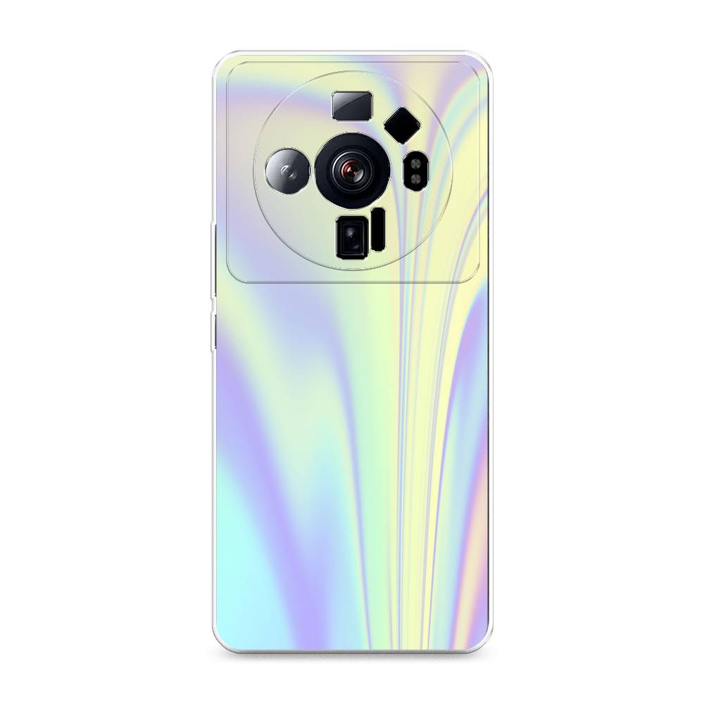 

Силиконовый чехол "Фиолетовая голограмма" на Xiaomi 12S Ultra, Фиолетовая голограмма