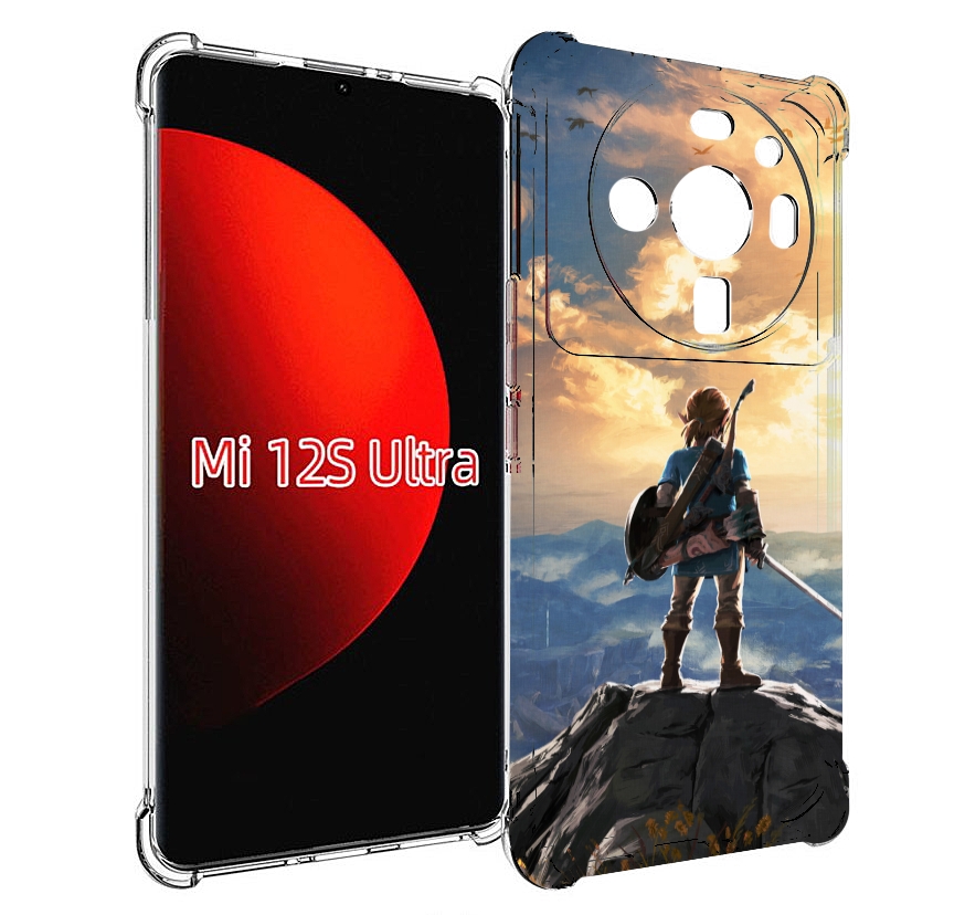 

Чехол MyPads The Legend of Zelda для Xiaomi 12S Ultra, Прозрачный, Tocco