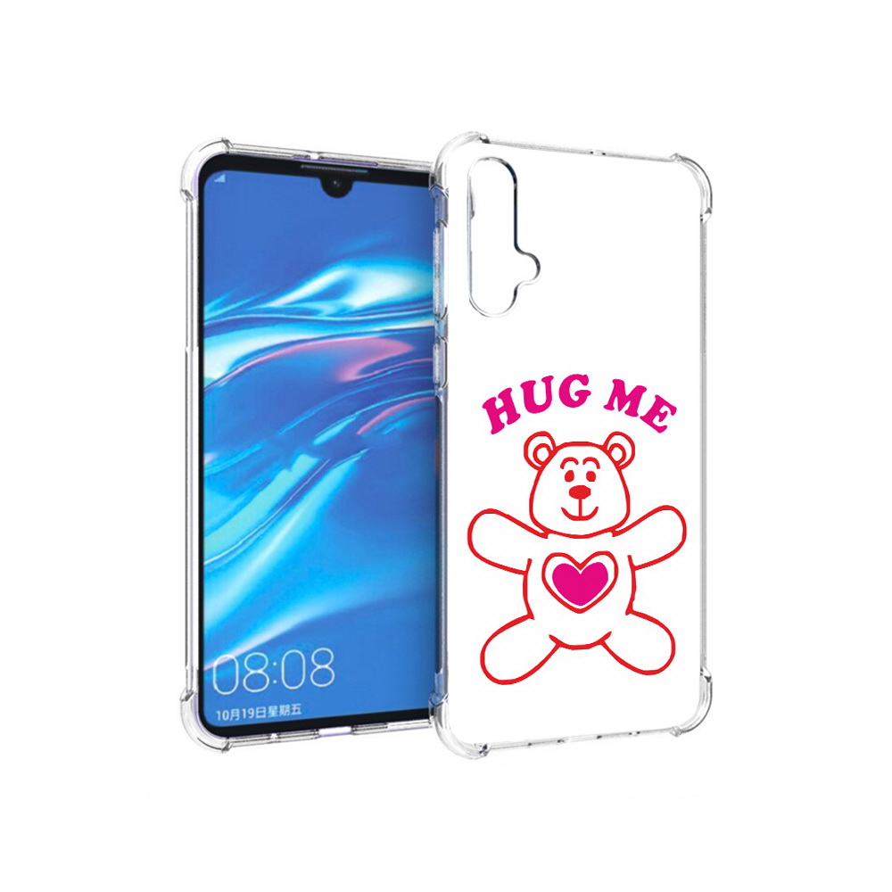Чехол MyPads Tocco для Huawei Nova 5 14 февраля обними меня
