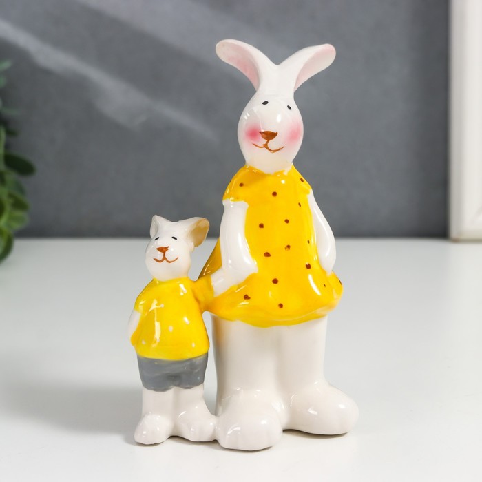 

Сувенир керамика "Мамин зайчишка" 4,8х7,5х12,8 см