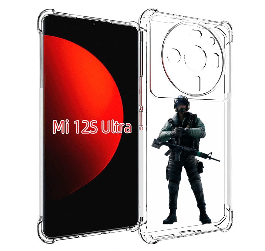 

Чехол MyPads Tom-Clancy's-Rainbow-Six-2 для Xiaomi 12S Ultra, Прозрачный, Tocco