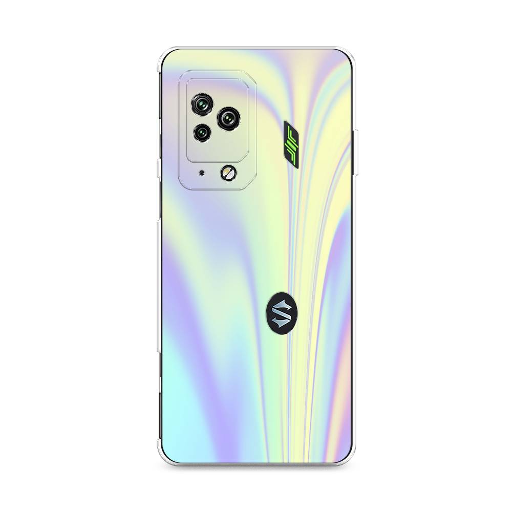 

Силиконовый чехол "Фиолетовая голограмма" на Xiaomi Black Shark 5 Pro, Фиолетовая голограмма