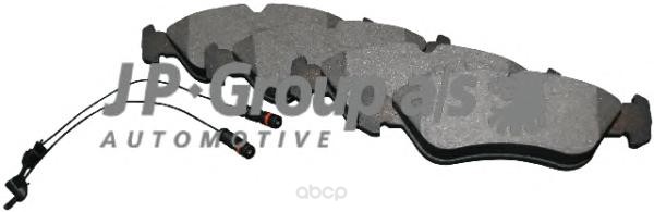 

Тормозные колодки JP Group задние 1163705510