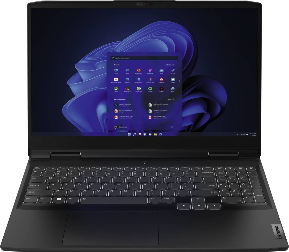 Ноутбук Lenovo IdeaPad Gaming 3 15ARH7 Gray (82SB000HRK)