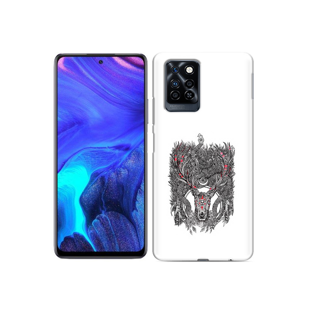

Чехол MyPads Tocco для Infinix Note 10 Pro Дизайнерские_676, Прозрачный, Tocco