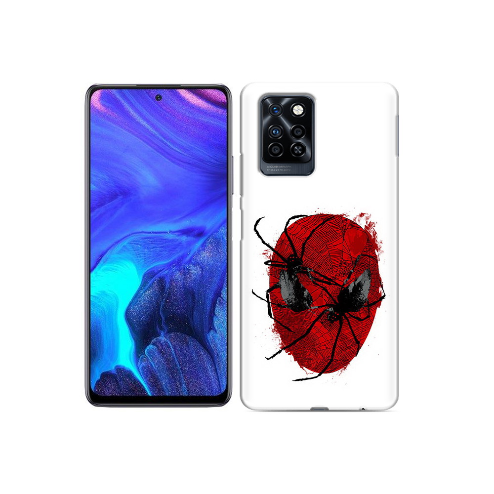 

Чехол MyPads Tocco для Infinix Note 10 Pro человек паук, Прозрачный, Tocco