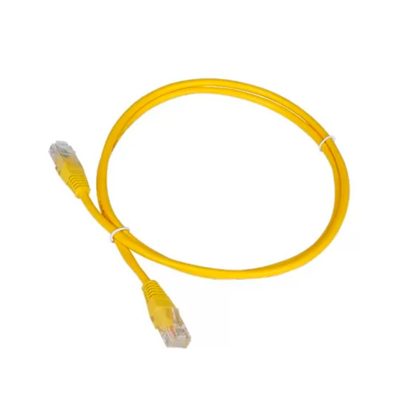 

Патч-корд RJ45 - RJ45 вилка-вилка 0.15м (TWT-45-45-0.15-YL) желтый