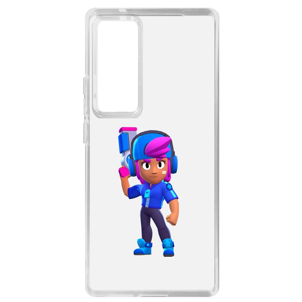 

Чехол-накладка Brawl Stars-Звёздная Шелли для Vivo X60 Pro