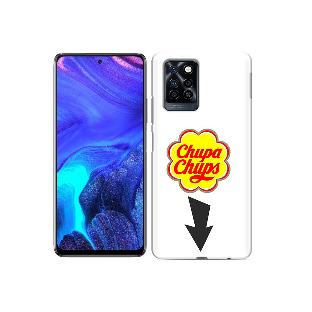 

Чехол MyPads Tocco для Infinix Note 10 Pro чупа чупс, Прозрачный, Tocco
