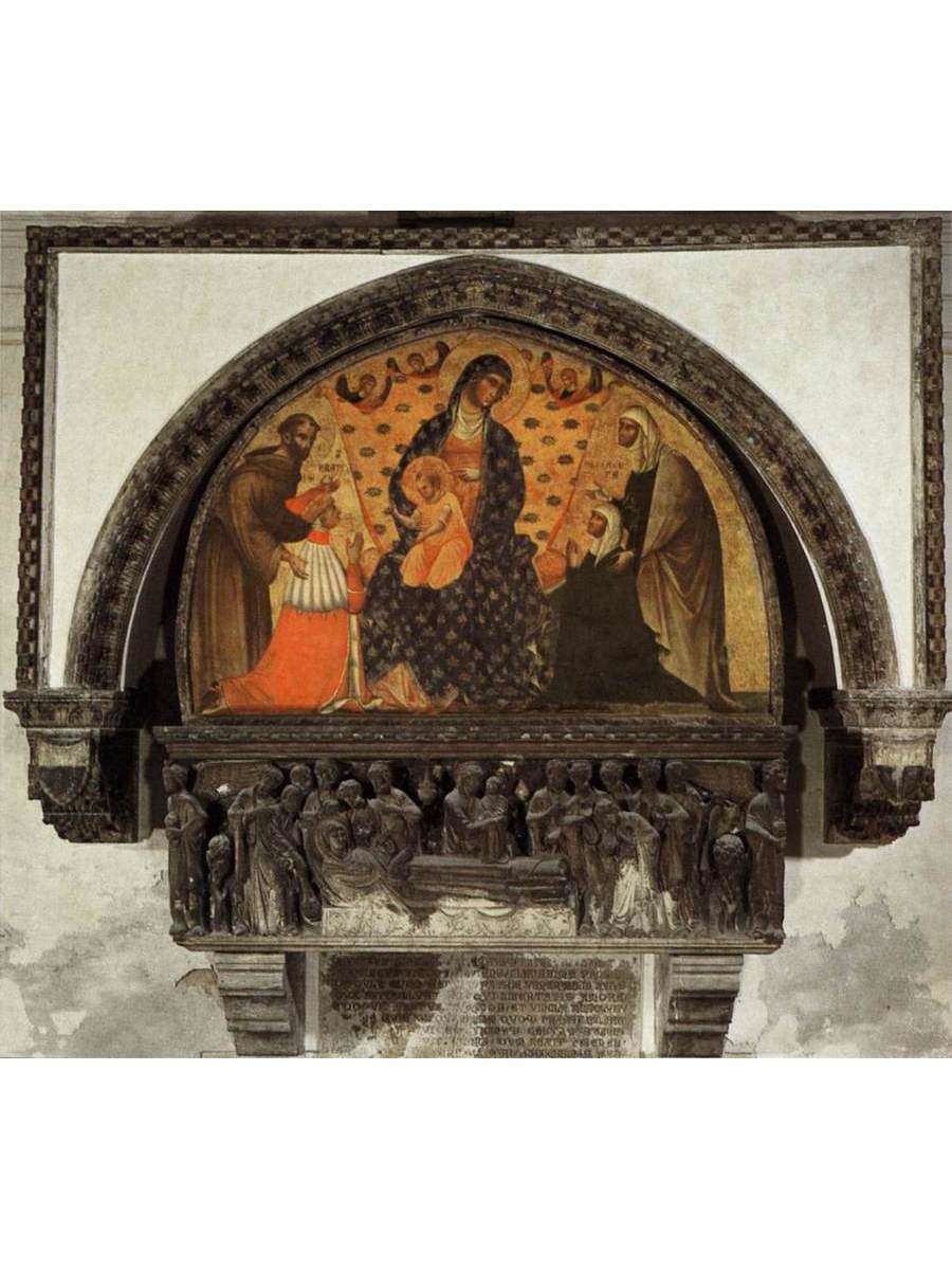 

Постер DRABS A2 Паоло Венециано Monument to the Doge Francesco Dandolo