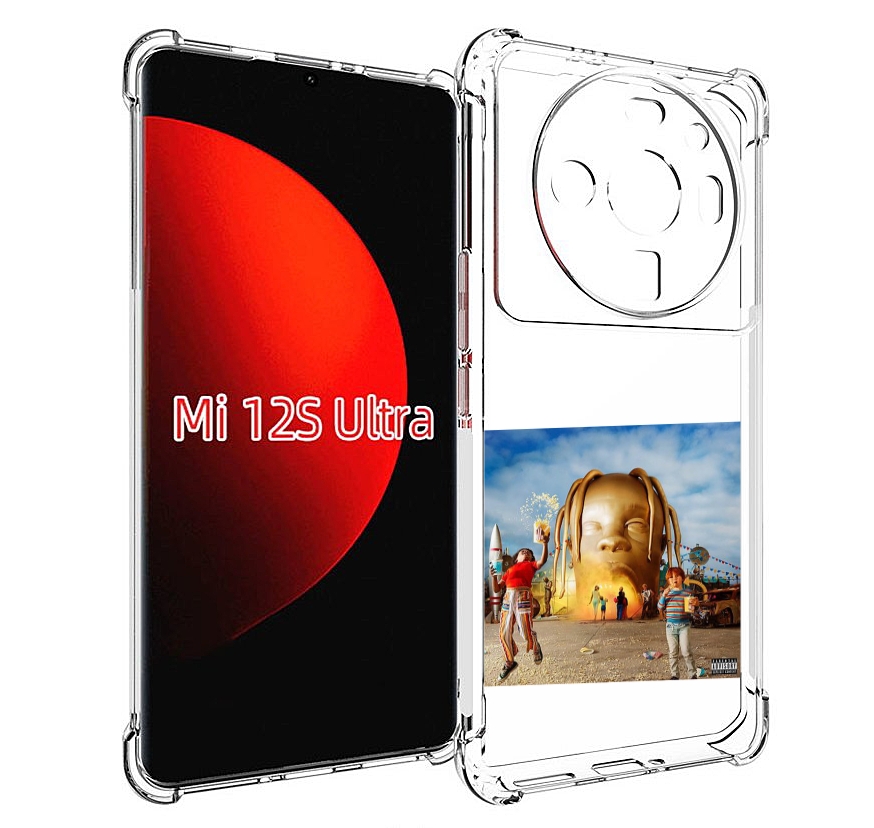 

Чехол MyPads Travis Scott - Astroworld для Xiaomi 12S Ultra, Прозрачный, Tocco