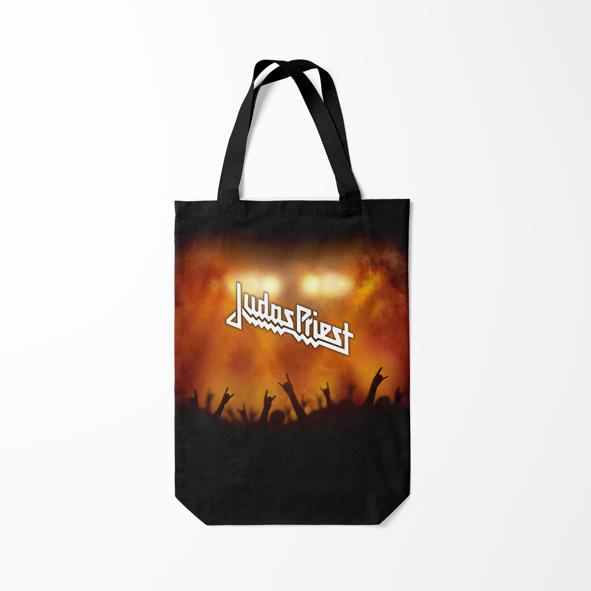 

Сумка шoппер унисекс Burnettie Judas Priest, черный, Judas Priest