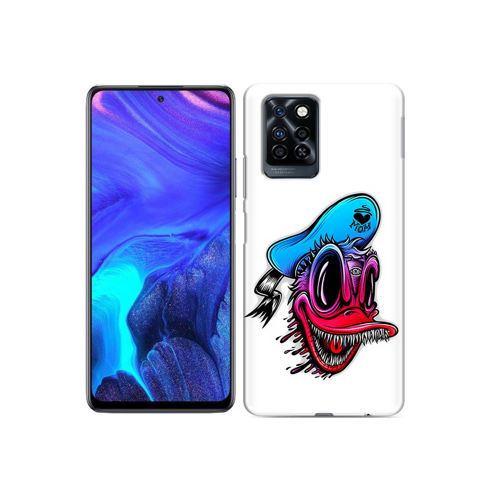 

Чехол MyPads Tocco для Infinix Note 10 Pro Дональд, Прозрачный, Tocco