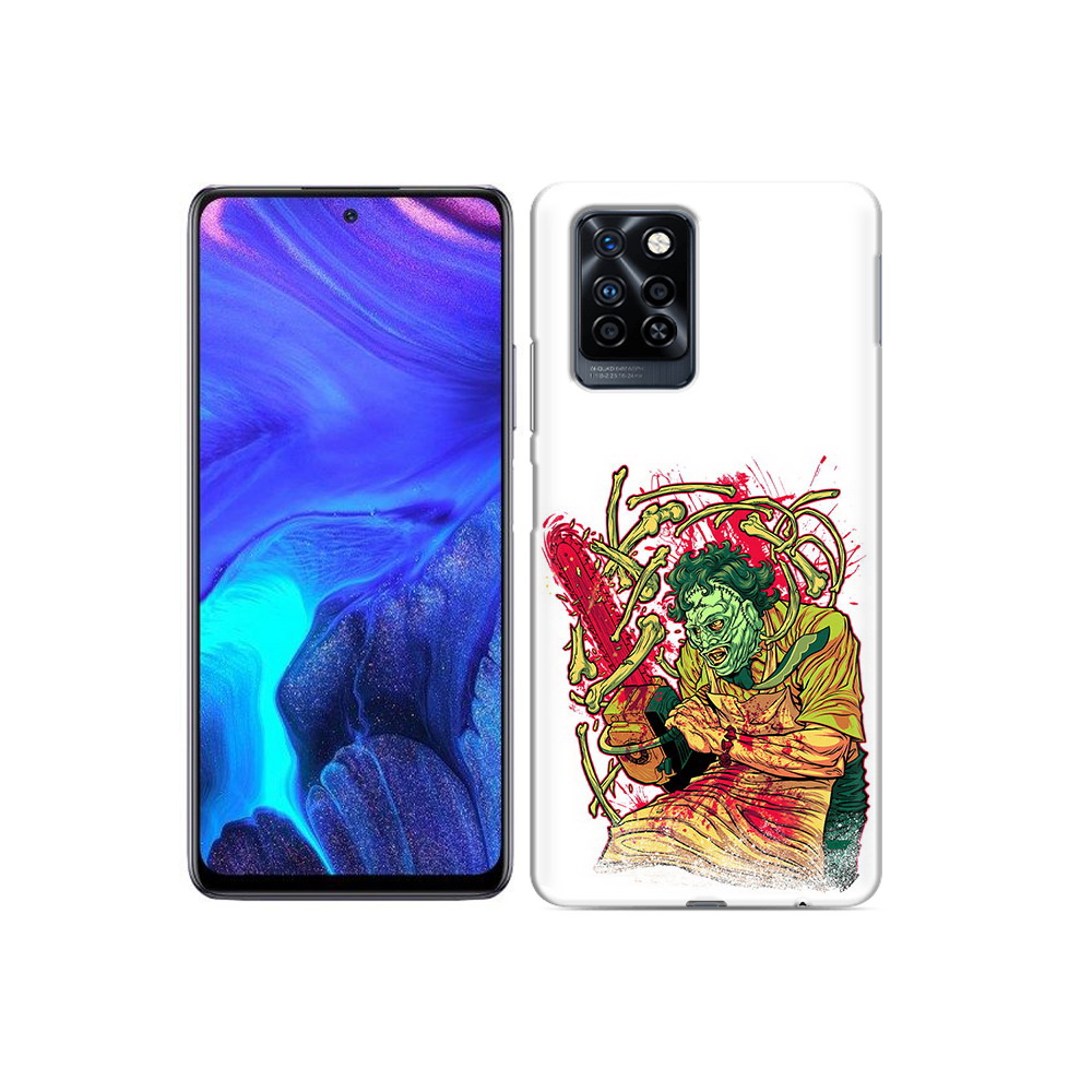 

Чехол MyPads Tocco для Infinix Note 10 Pro яркий мясник, Прозрачный, Tocco