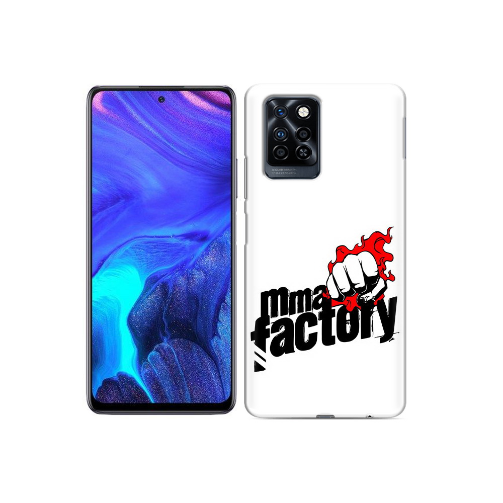 

Чехол MyPads Tocco для Infinix Note 10 Pro Единоборства ММА, Прозрачный, Tocco