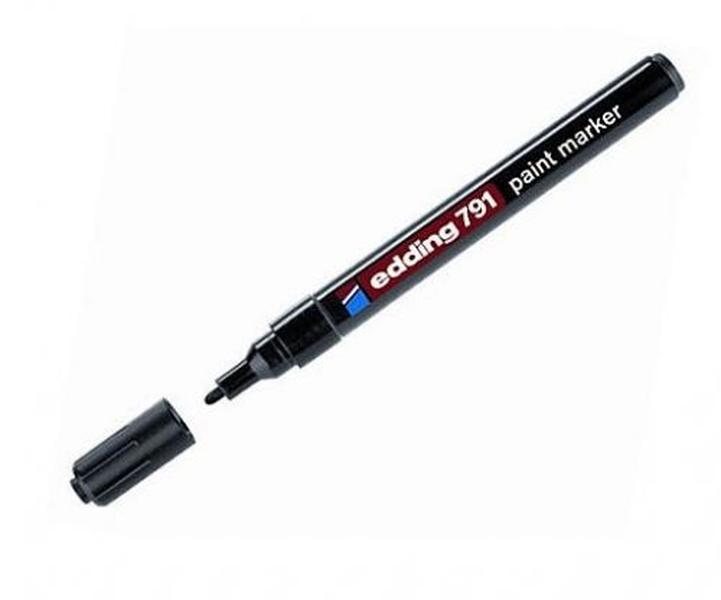 Маркер Rexant 09-3991 Edding-791 эмаль 1-2 мм (для печатных плат) чёрный маркер заправляемый edding чёрный 1 5 мм