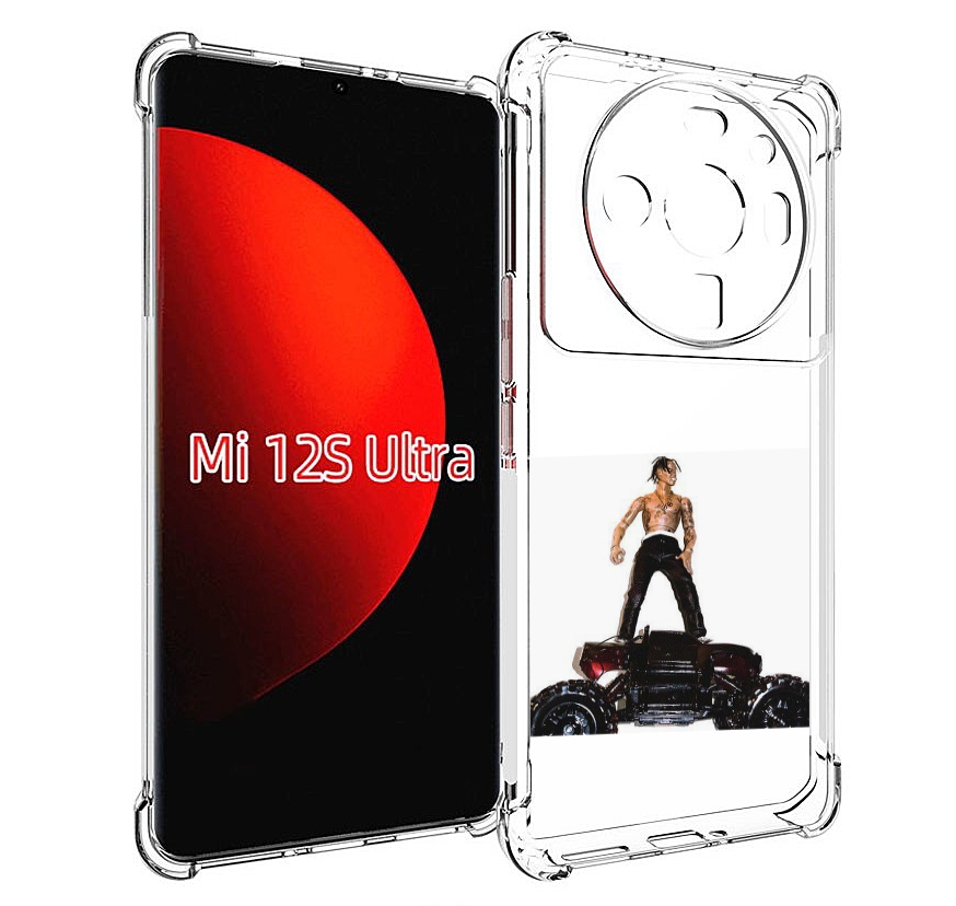 

Чехол MyPads Travis Scott - Rodeo для Xiaomi 12S Ultra, Прозрачный, Tocco