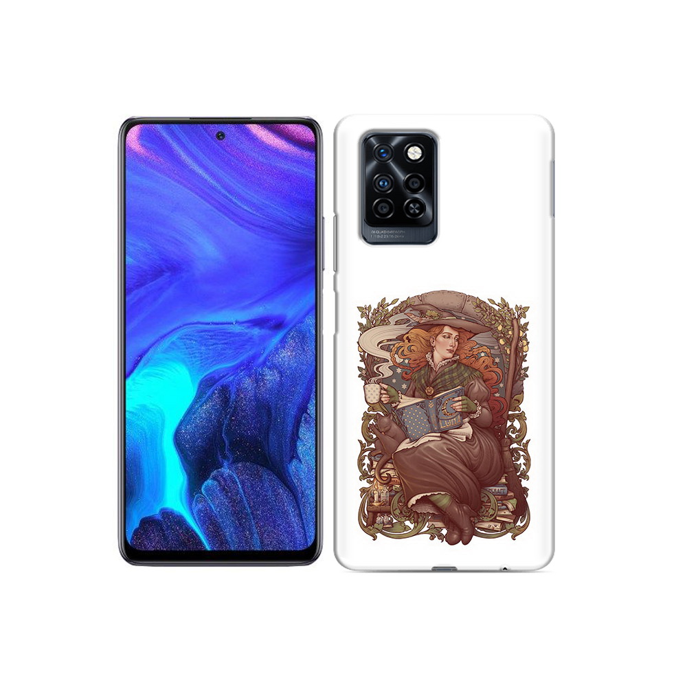 

Чехол MyPads Tocco для Infinix Note 10 Pro Женские_126, Прозрачный, Tocco