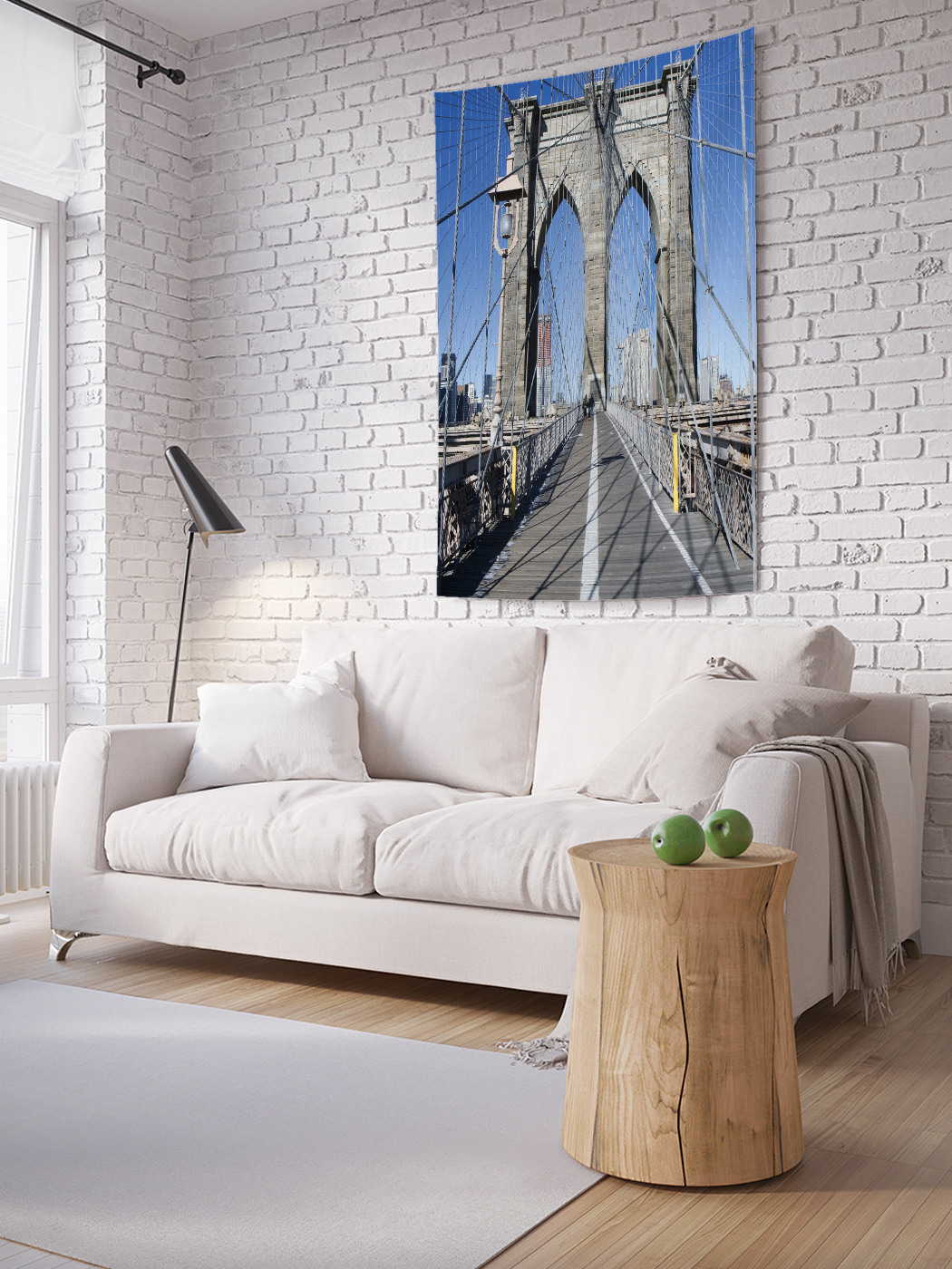 

Вертикальное фотопанно на стену JoyArty Бруклинский мост 150x200 см, Бруклинский мост