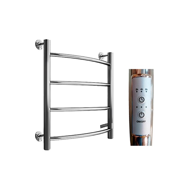 

MELODIA Электрический полотенцесушитель Classica Electro 40 50 П4 cухой ТЭН 67Вт встр.димм, Хром