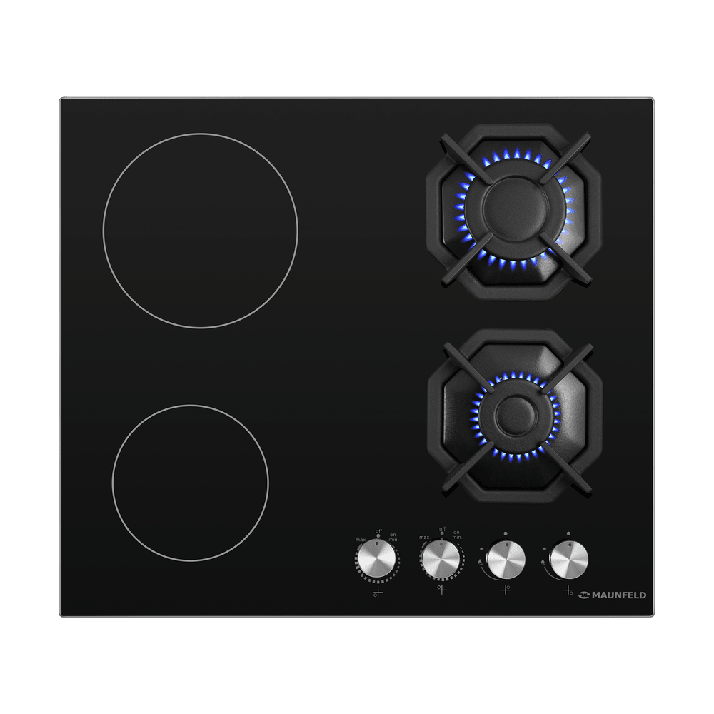 

Встраиваемая варочная панель комбинированная MAUNFELD EEHG.642VC.2CB/KG черный, EEHG.642VC.2CB/KG