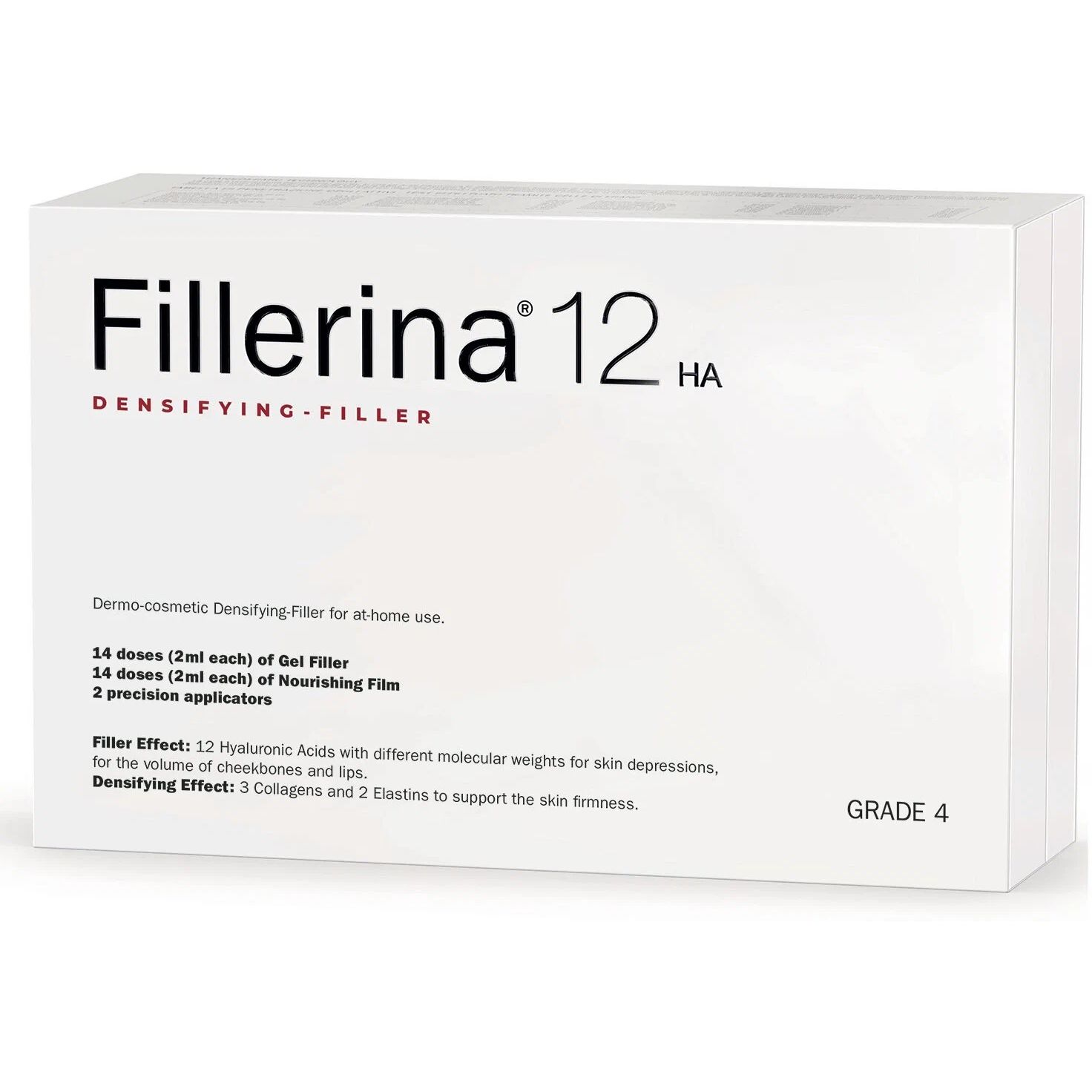 Набор дермо-косметический Fillerina 12HA Уровень 4 30+30 мл fillerina 12ha densifying filler набор с укрепляющим эффектом уровень 4 60