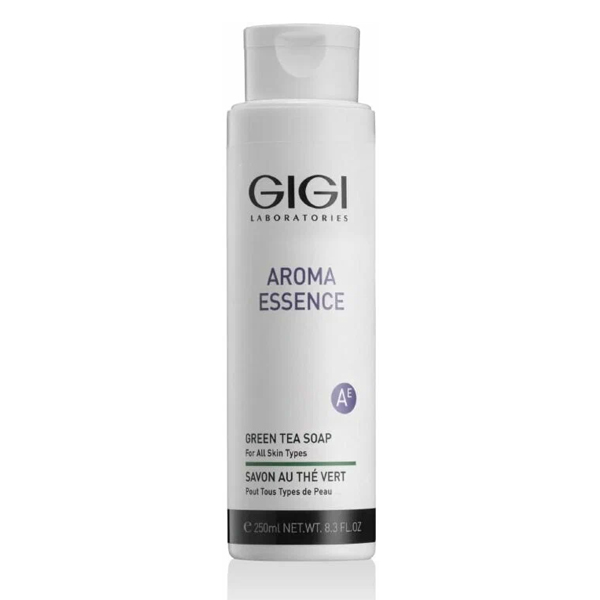 

Мыло GIGI Aroma Essence «Зеленый чай» для всех типов кожи 250 мл, Aroma Essence Soap Green Tea for All Skin