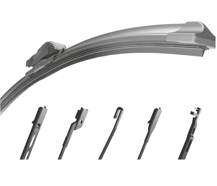 

FENOX WB35200 Щётка стеклоочистителя 350 мм (14) бескаркасная 1шт