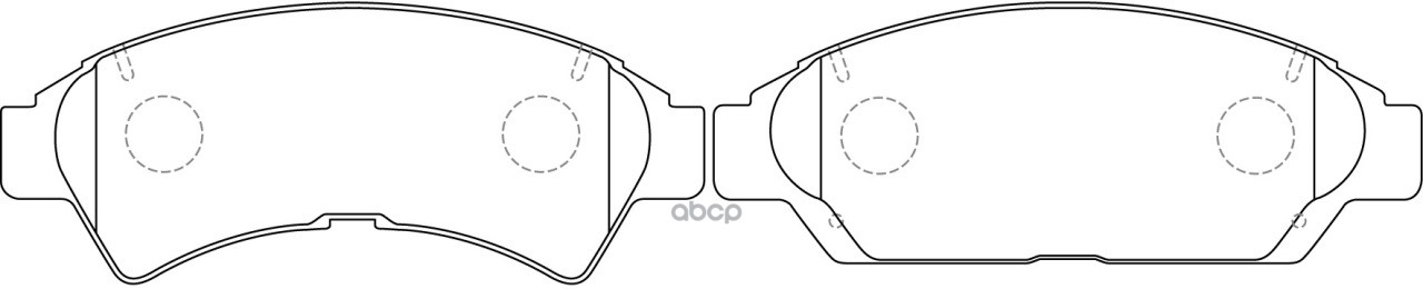 

Колодки Тормозные Bp21259 Диск. Toyota Camry / Vista V3 90- 94 Передн. SB Nagamochi арт. B