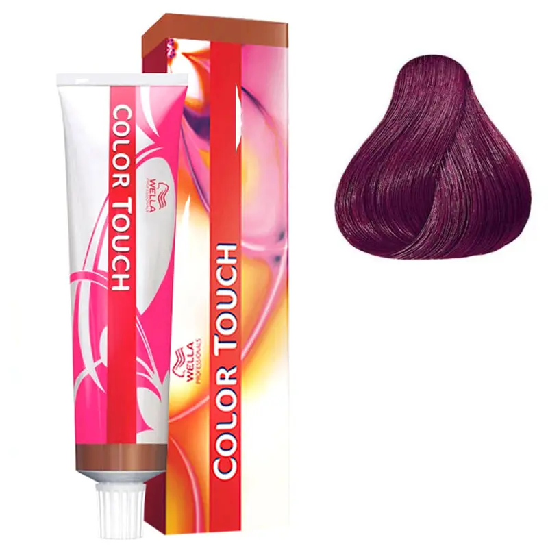Краска для волос Wella Professionals Color Touch 55.65 светло-коричневый махагоновый 60 мл 5 76 светло коричневый коричнево фиолетовый 100 мл