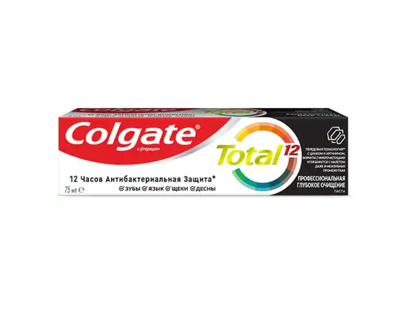 Зубная паста Total 12, Colgate, 80 г, в ассортименте